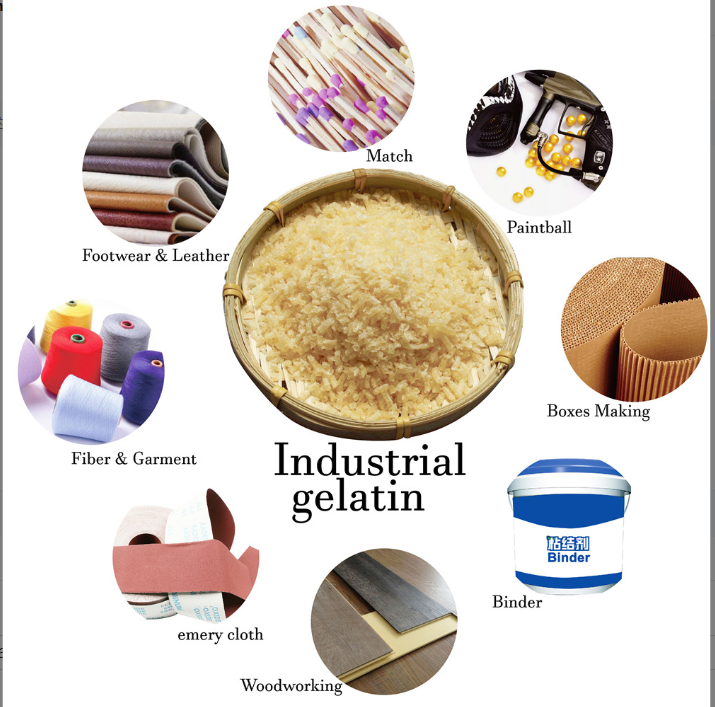 Golden grade gelatin powder halal food grade gelatin for frozen meat sausage